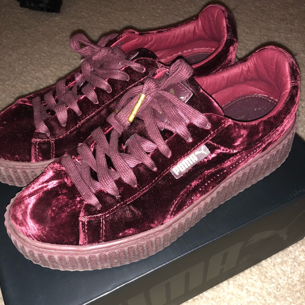 Velvet Fenty Pumas